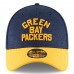Men's Green Bay Packers New Era Navy/Gold 2018 NFL Sideline Home Historic Official 39THIRTY Flex Hat 3058240